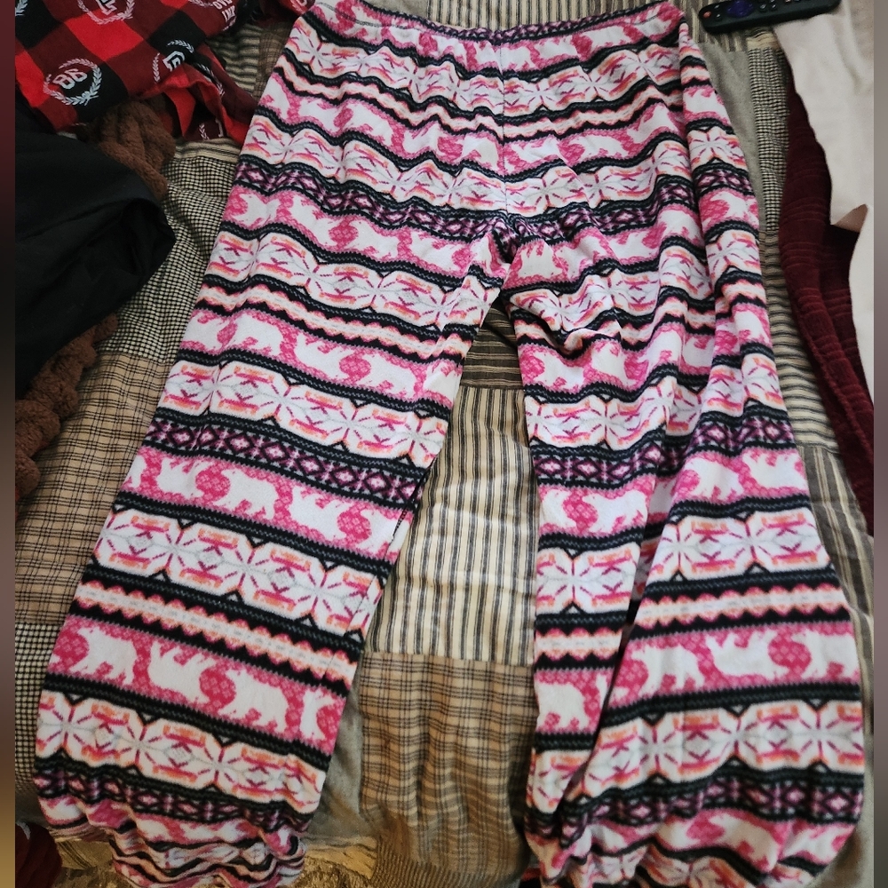 Womens fleece pj pants